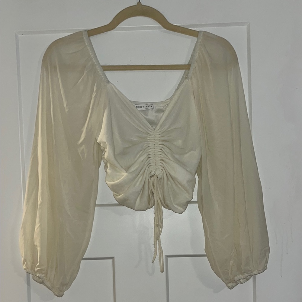 Emory Park Ruched Blouse
